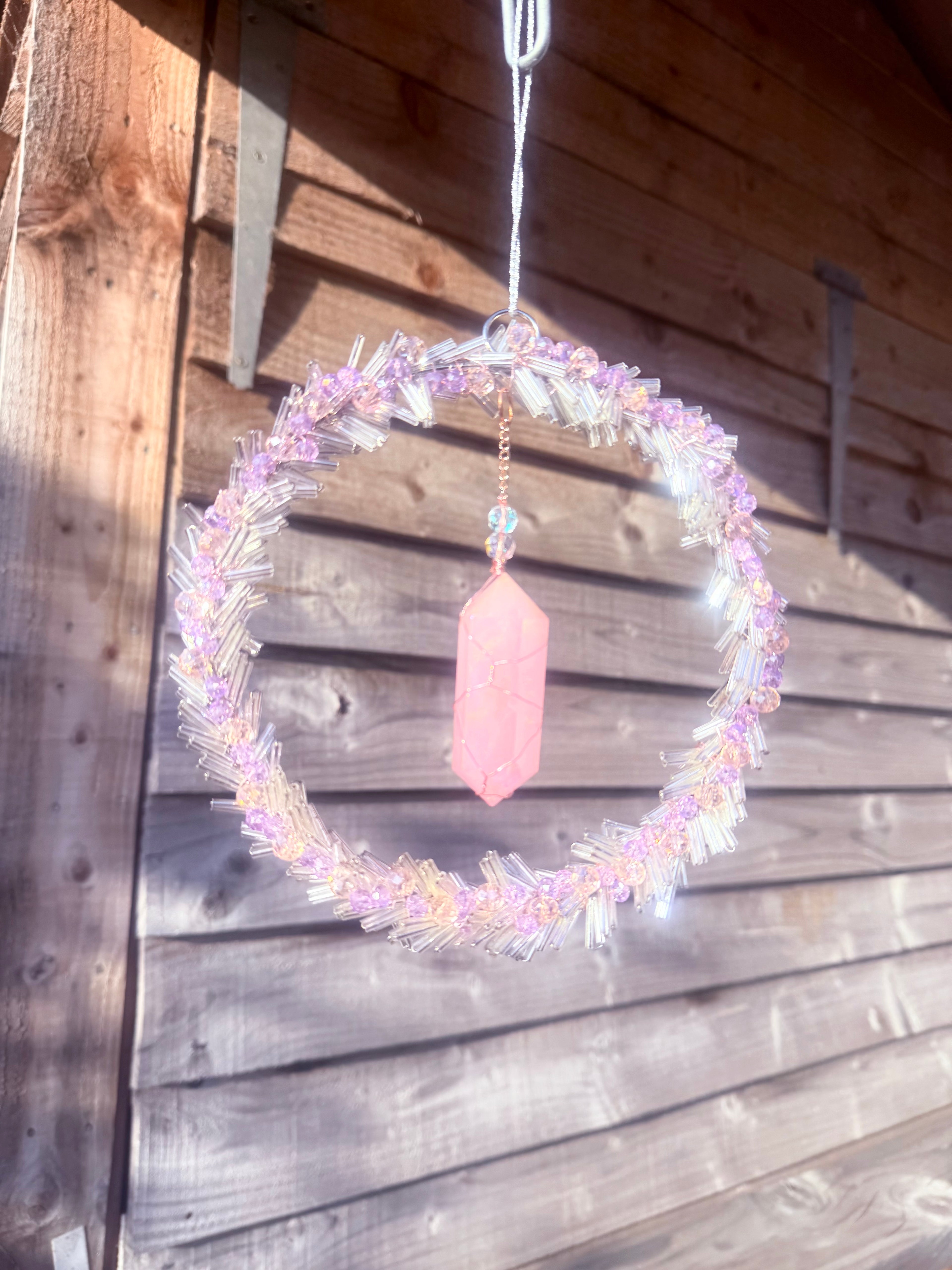 🔮 New Crystal Handmade Dream Catcher 🔮