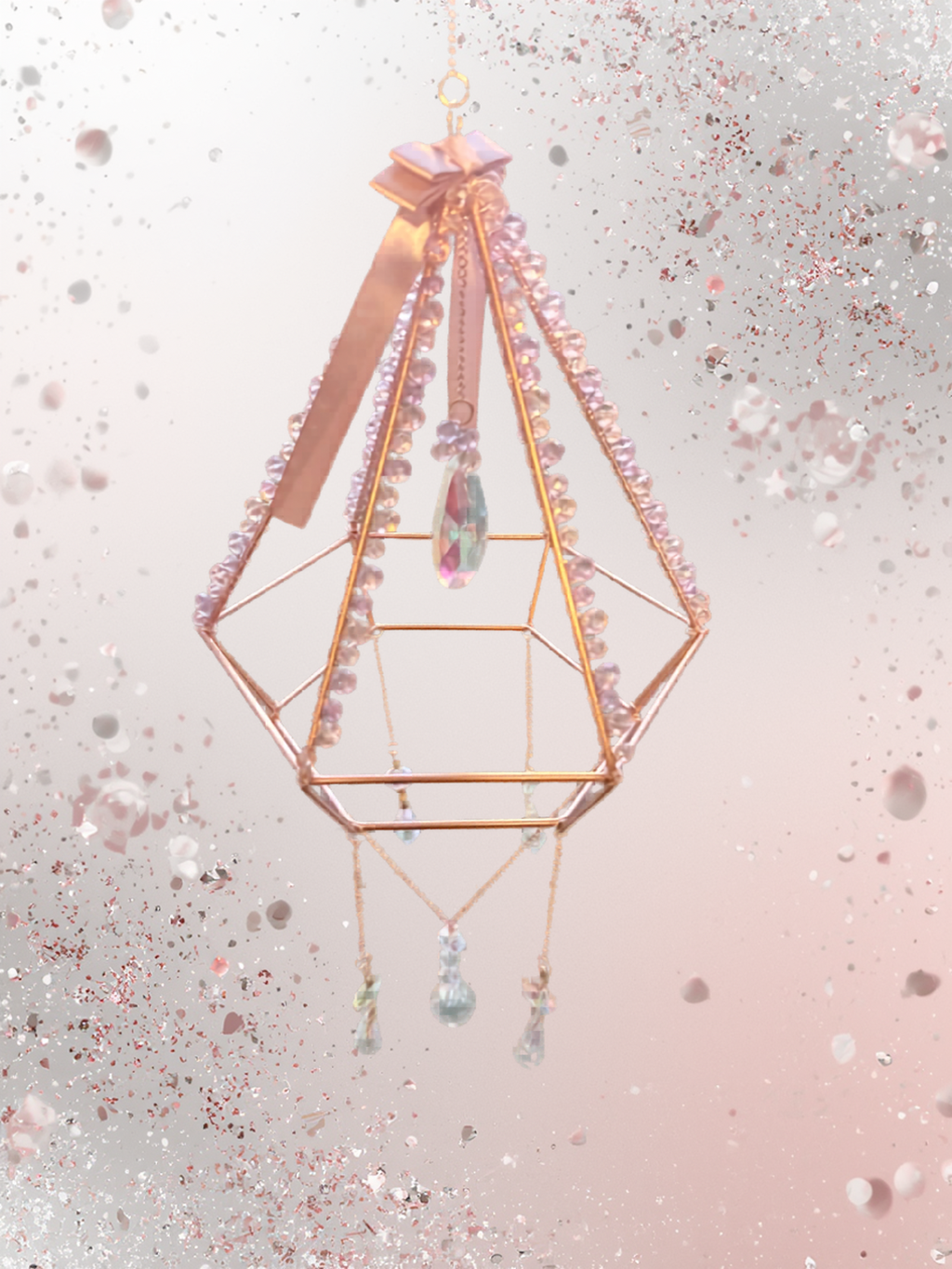 💎 New Rose Gold Crystal Dream Catchers 💎