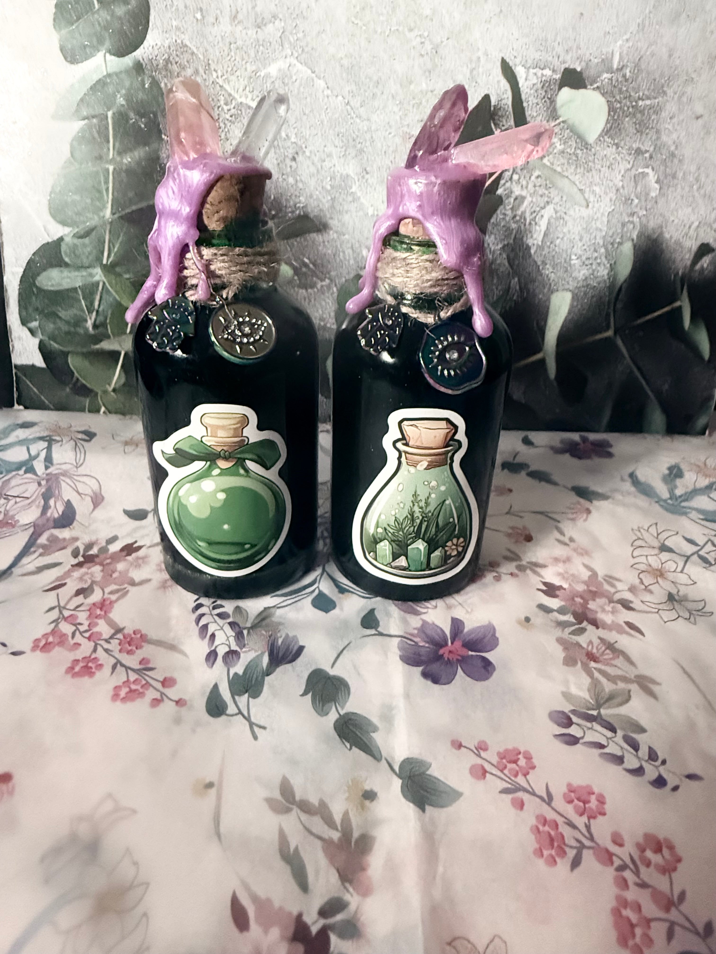 🔮 New Emerald Forest Apothecary Bottles 🔮