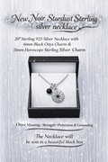 🖤 New Noir Stardust Sterling Silver Necklace 🖤