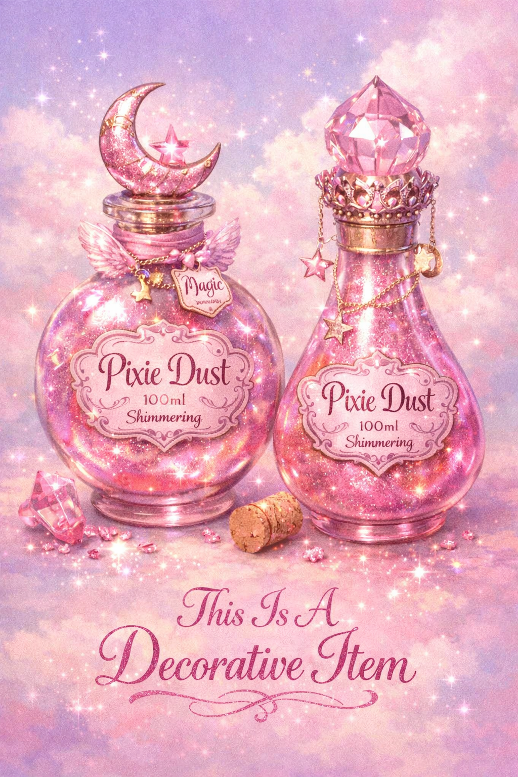 🔮 New Pixie Dust Shimmering Apothecary Bottles 🔮