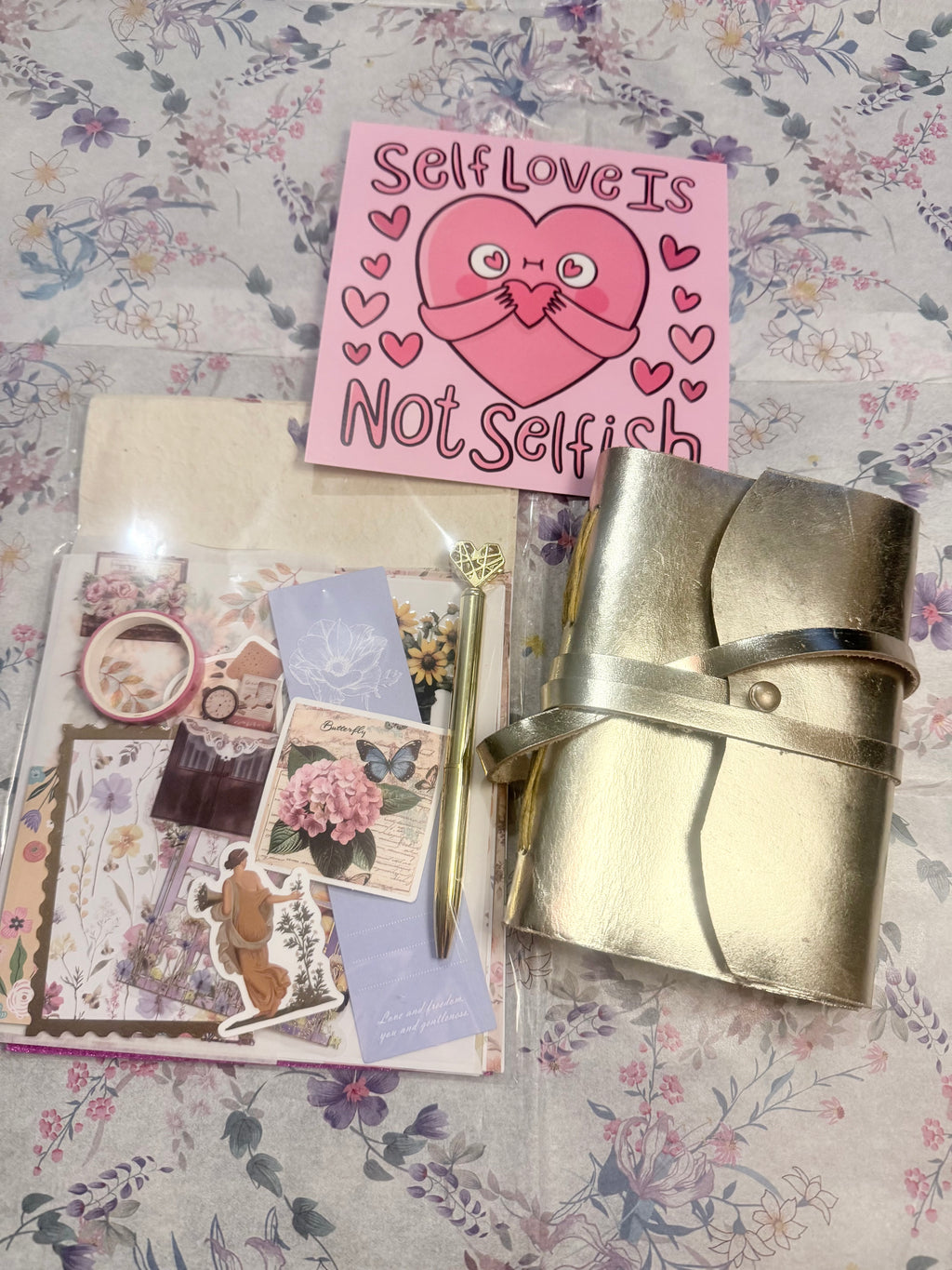 🤎 New Leather Journal &  Scrap Pack 🤎