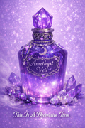🔮 Amethyst Veil Shimmering Apothecary Bottles 🔮