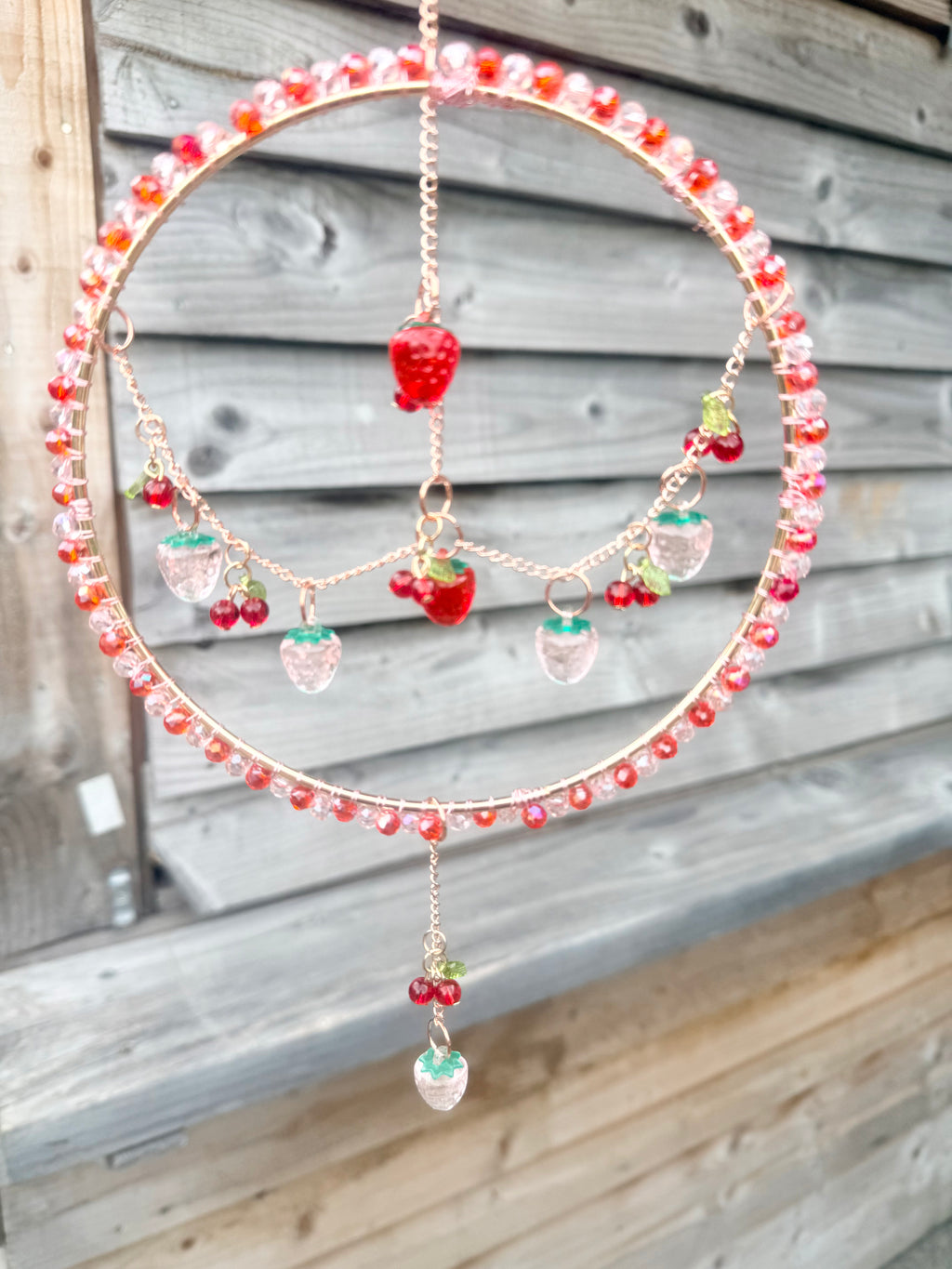 🍓 Strawberry Dream Catchers & Sun Catchers Sets 🍓