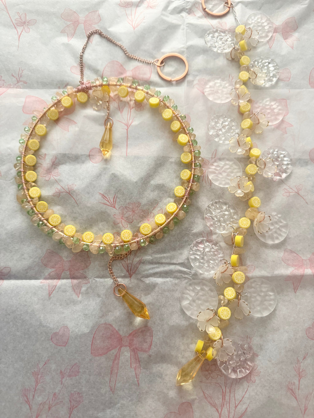 🍋 Lemon Dream Catcher & Sun Catcher Sets 🍋