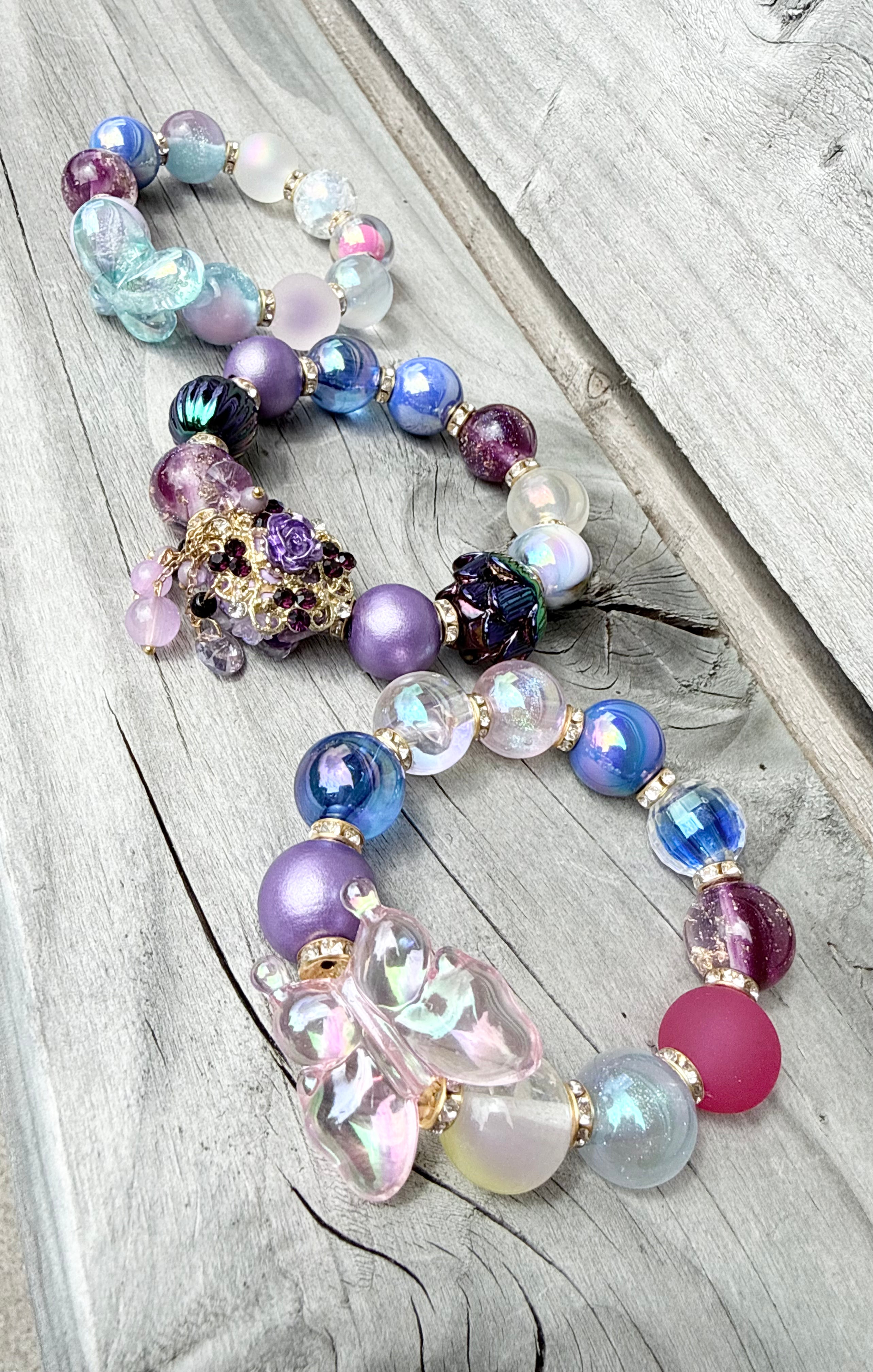 🦋 Acrylic Beaded Bracelets 🦋