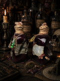 🥀 New Crimson Moon Water Apothecary Bottles 🥀
