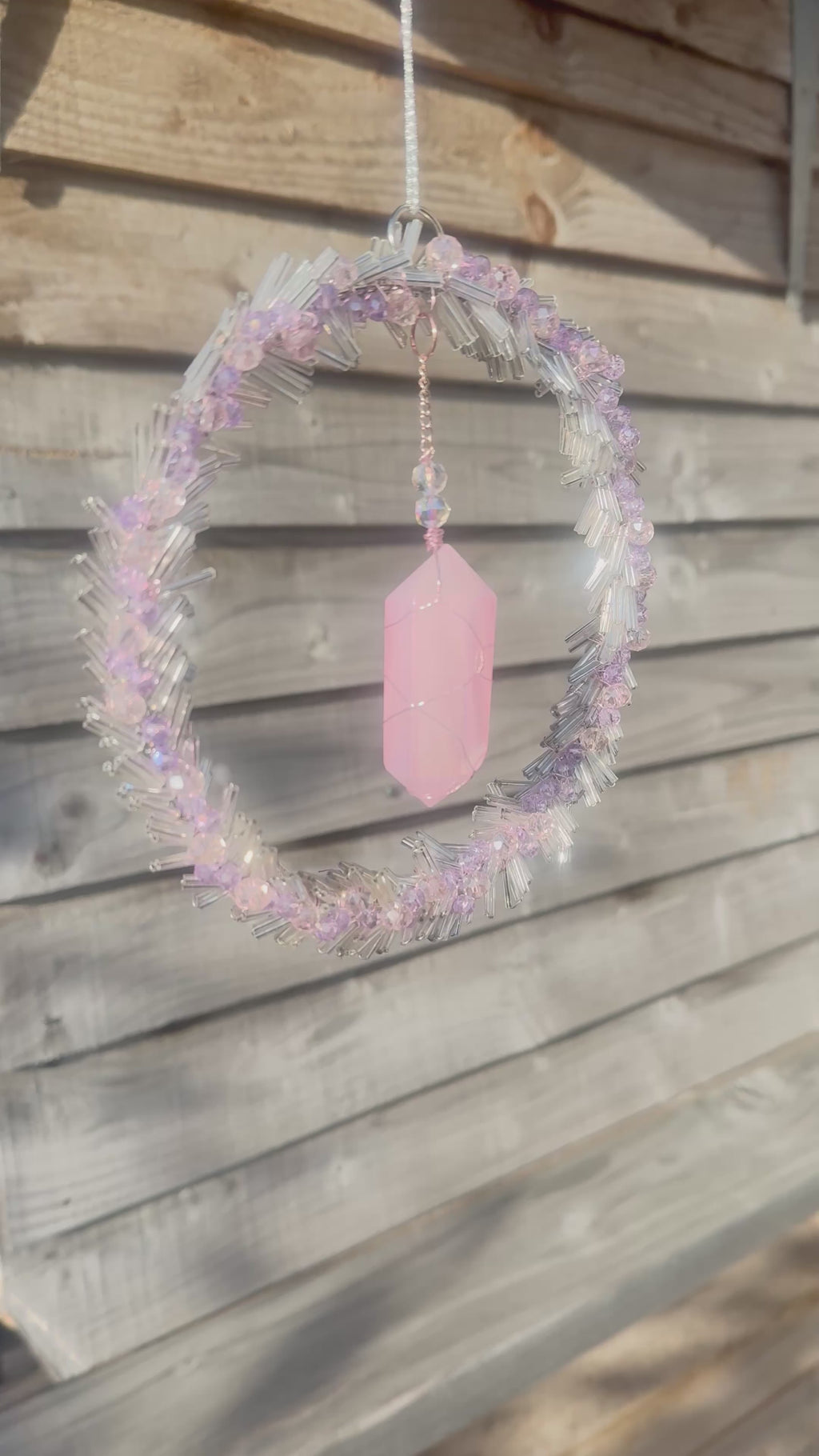 🔮 New Crystal Handmade Dream Catcher 🔮